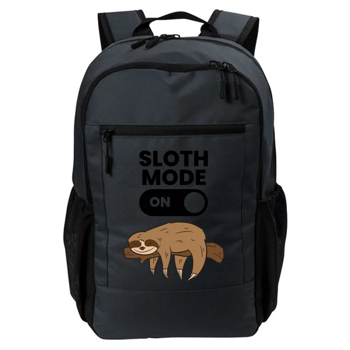 Lazy Sloth Tired Sloth Funny Sloth Mode On Gift Daily Commute Backpack