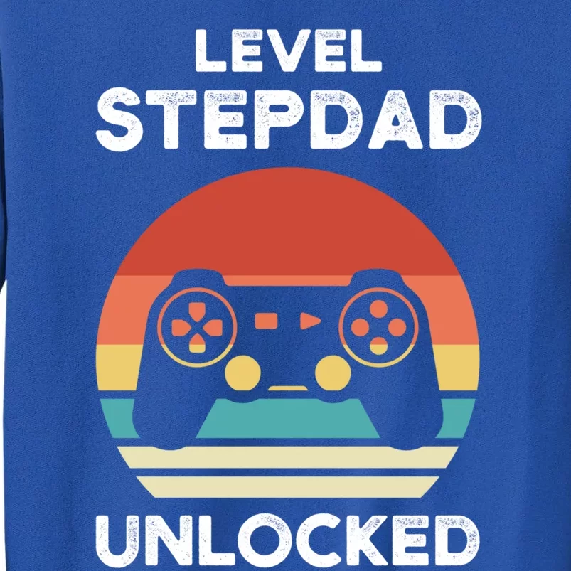 Level Stepdad Unlocked Stepson Bonusson Stepdad Funny Gift Sweatshirt