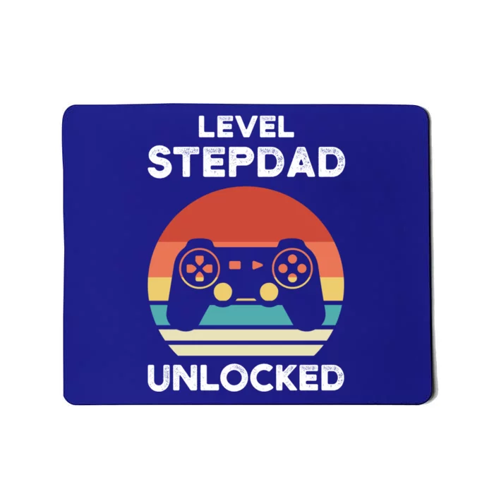 Level Stepdad Unlocked Stepson Bonusson Stepdad Funny Gift Mousepad