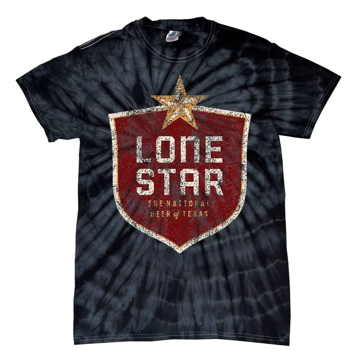 Lone Star Vintage Style Logo Tie-Dye T-Shirt