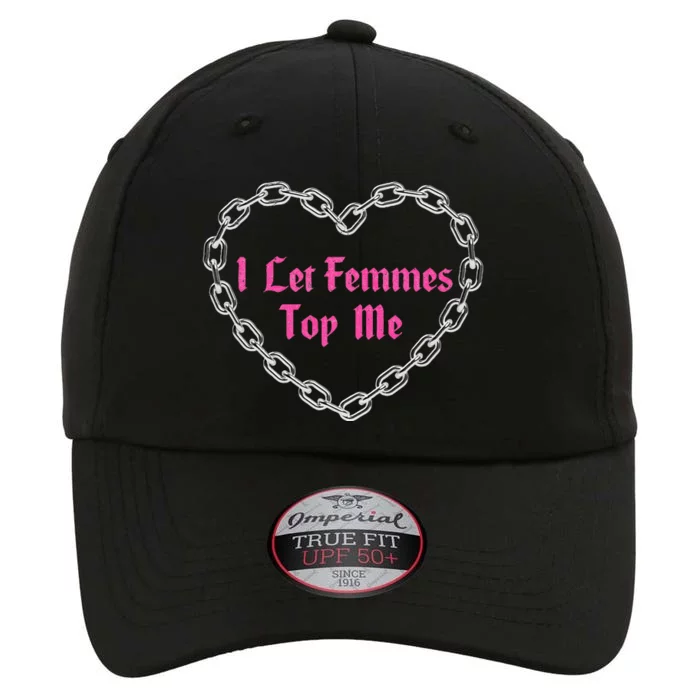 Lesbian Subtle Wlw Queer Lgbt Pride I Let Femmes The Original Performance Cap