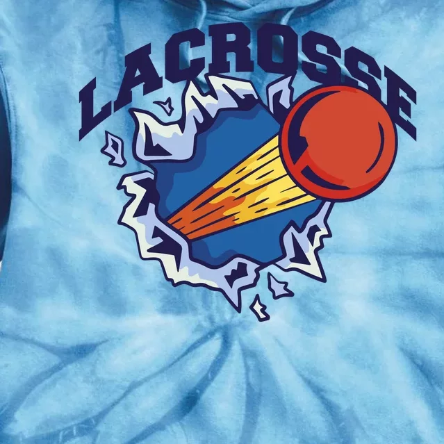 Lacrosse Sport Wild Tie Dye Hoodie