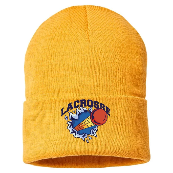 Lacrosse Sport Wild Sustainable Knit Beanie