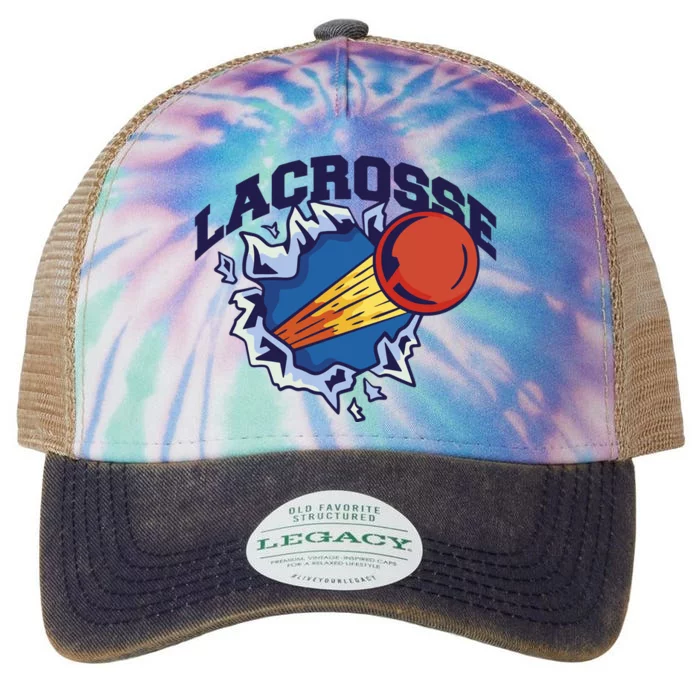 Lacrosse Sport Wild Legacy Tie Dye Trucker Hat