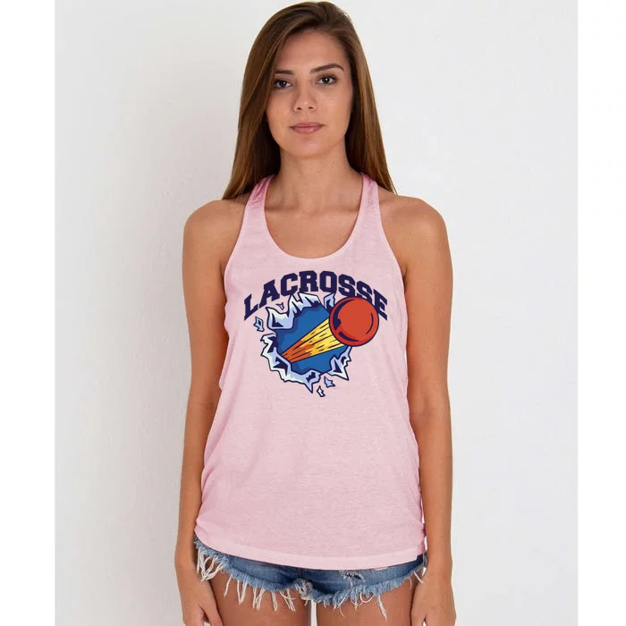 Lacrosse Sport Wild Women's Knotted Racerback Tank