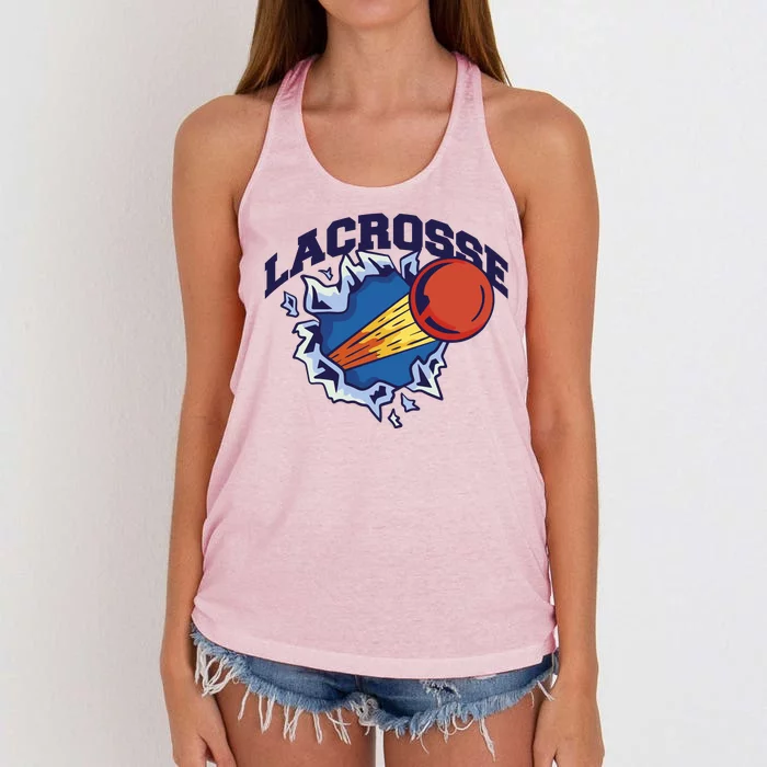 Lacrosse Sport Wild Women's Knotted Racerback Tank