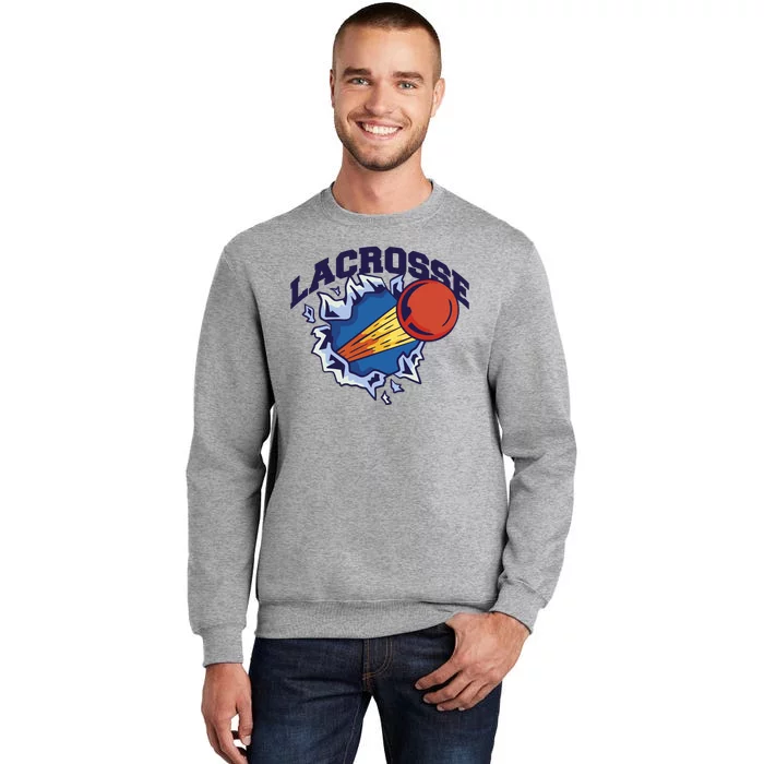 Lacrosse Sport Wild Tall Sweatshirt