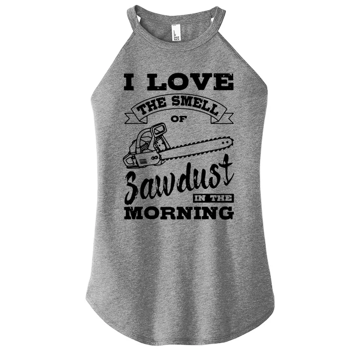 Lumberjack Sawdust Woodcutter Woodsman Women’s Perfect Tri Rocker Tank