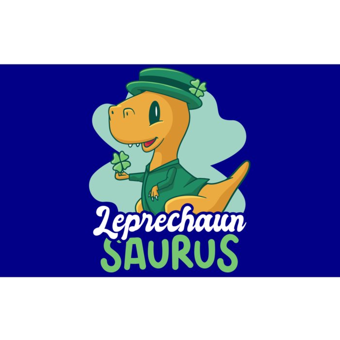 Leprechaun Saurus With A Dinosaur For St Patrick's Day Gift Bumper Sticker