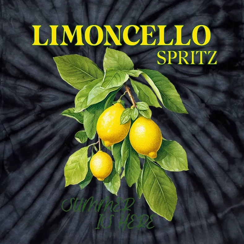 Limoncello Spritz X Lemon Liqueur Lemon Liqueur Lemon Tie-Dye T-Shirt