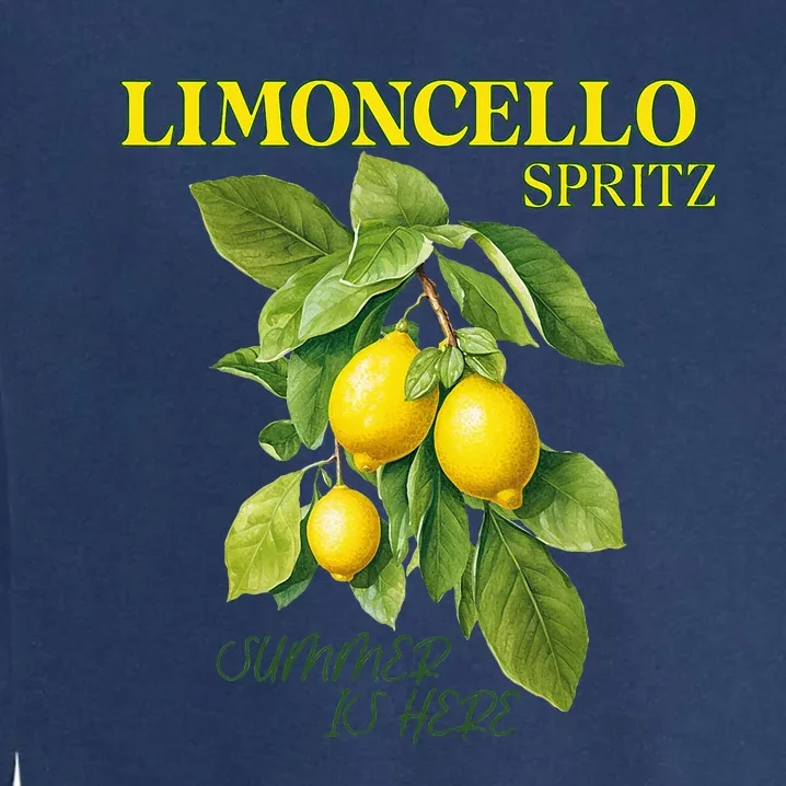 Limoncello Spritz X Lemon Liqueur Lemon Liqueur Lemon Garment-Dyed Sweatshirt