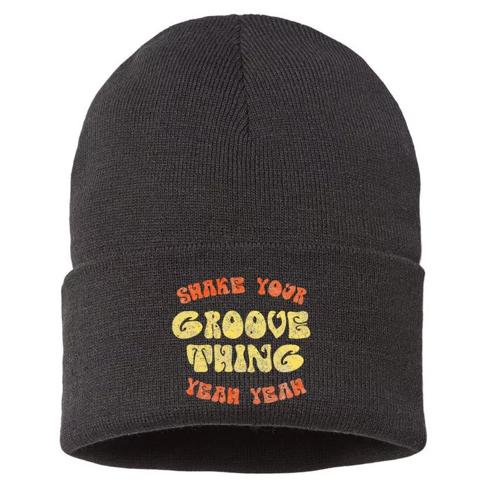 Lyriclyfe Shake Your Groove Thing Sustainable Knit Beanie