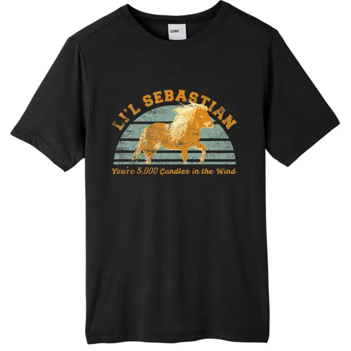 LiL Sebastian YouRe 5000 Candles In The Wind Horse ChromaSoft Performance T-Shirt