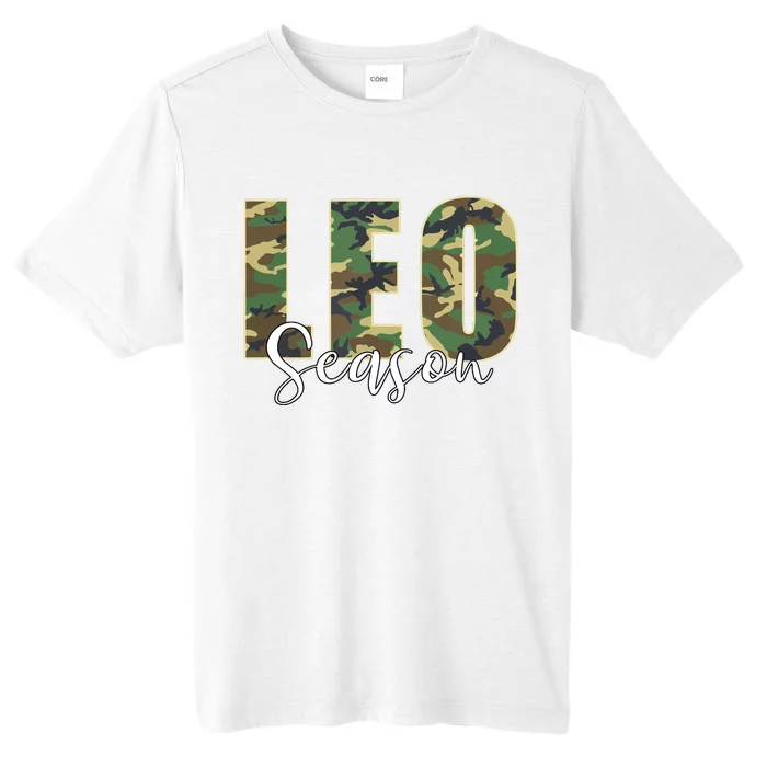 Leo Season Zodiac Birthday Camo ChromaSoft Performance T-Shirt