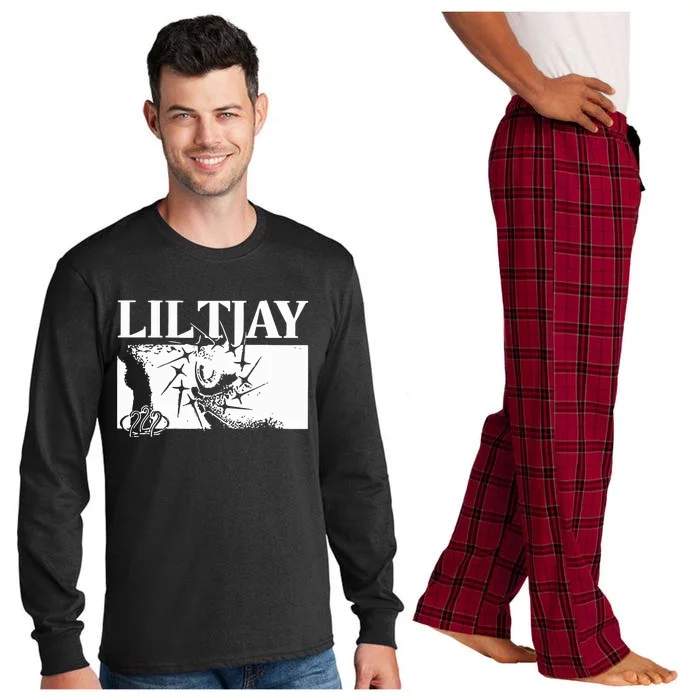 Lil Tjay 222 Eye Long Sleeve Pajama Set