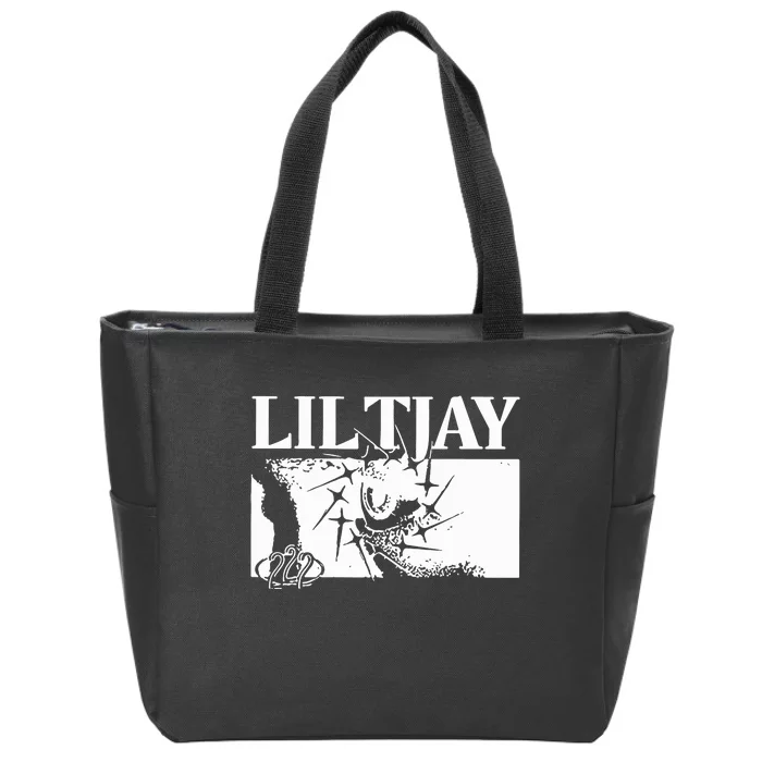 Lil Tjay 222 Eye Zip Tote Bag