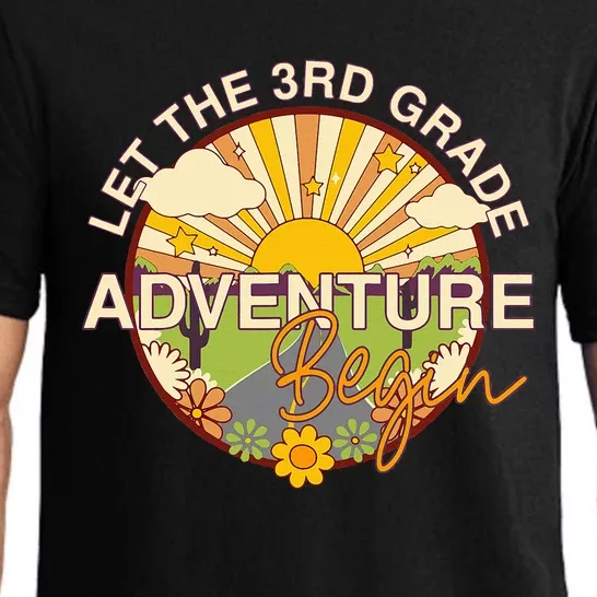 Let The 3rd Grade Adventure Begin Teacher Back To School Pajama Set