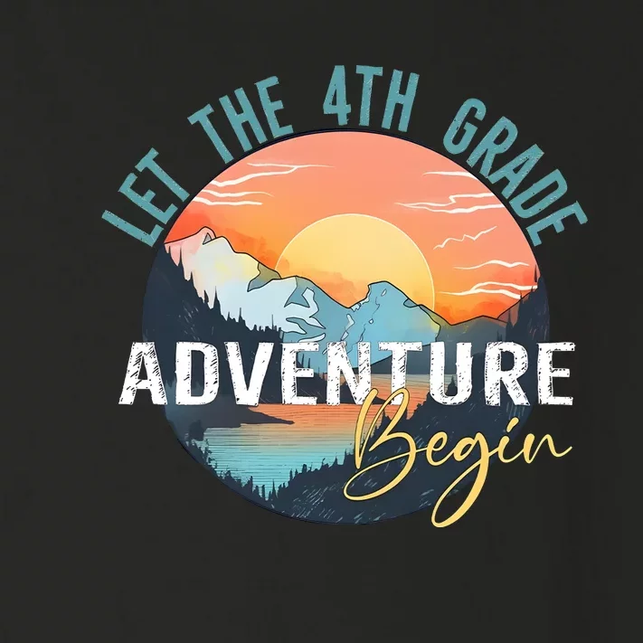 Let The 4th Grade Adventure Begin Toddler Long Sleeve Shirt