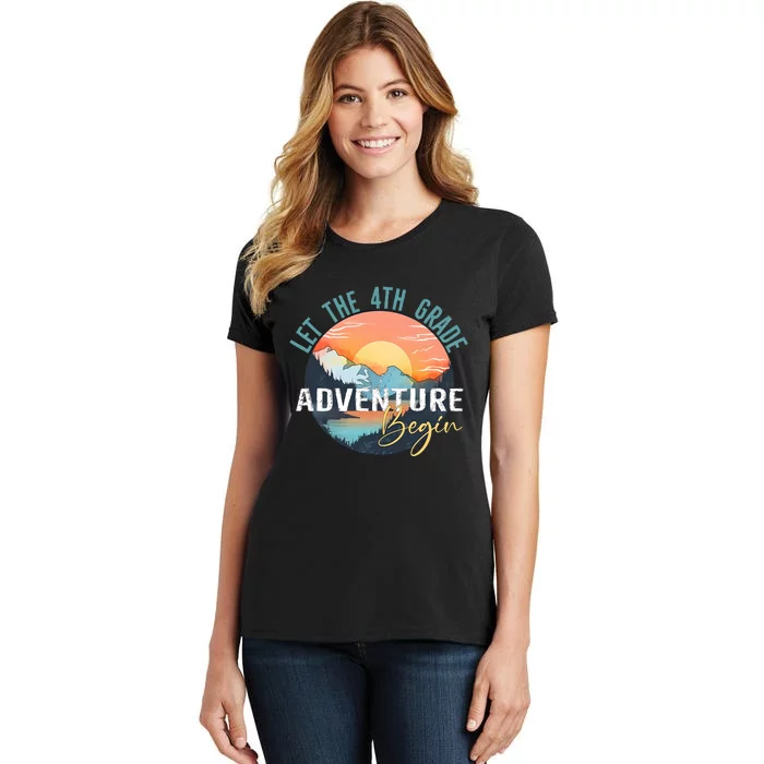 Let The 4th Grade Adventure Begin Women's T-Shirt