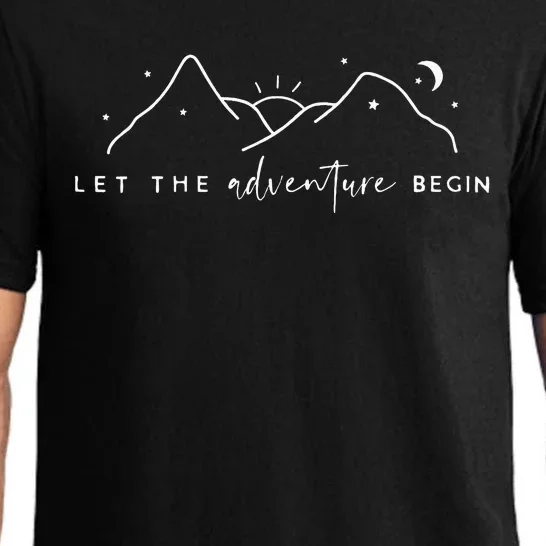 Let The Adventure Begin Pajama Set