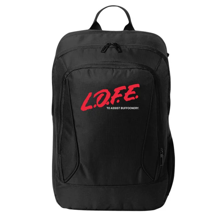 Lofe To Assist Buffoonery City Backpack