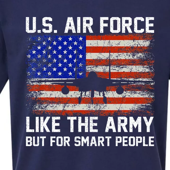 Like The Army But For Smart People Sueded Cloud Jersey T-Shirt