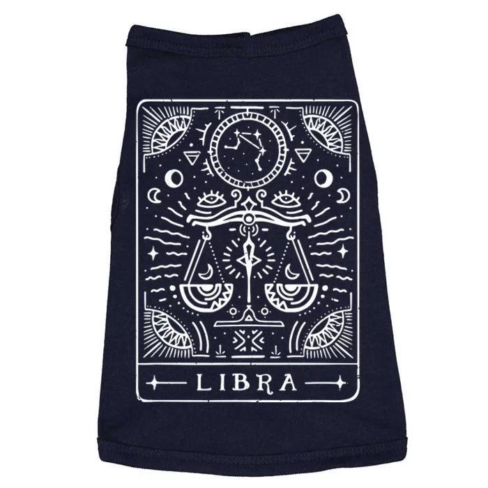 Libra Tarot Art Libra Zodiac Sign Libra Birthday Month Doggie Tank