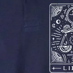 Libra Tarot Art Libra Zodiac Sign Libra Birthday Month Softstyle Adult Sport Polo