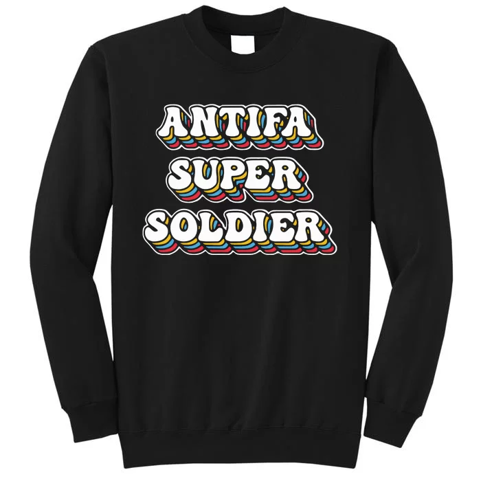 Lia Thomas Antifa Super Soldier Tall Sweatshirt