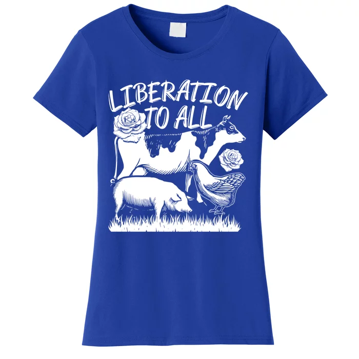 Liberation To All Vegetarian Gift Women's T-Shirt