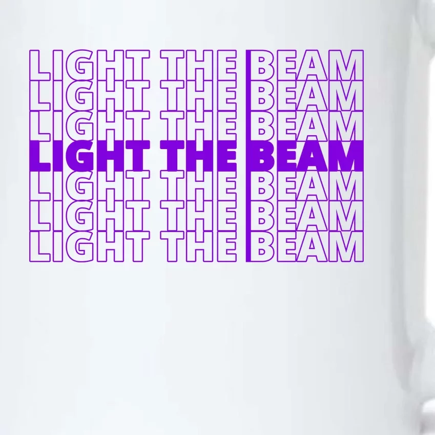 Light The Beam Black Color Changing Mug