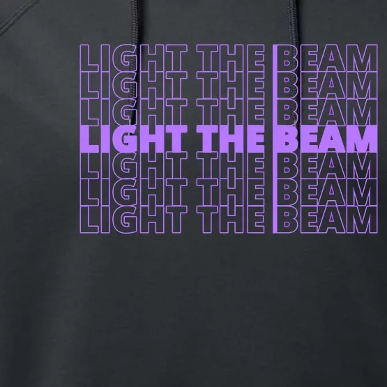 Light The Beam Performance Fleece Hoodie