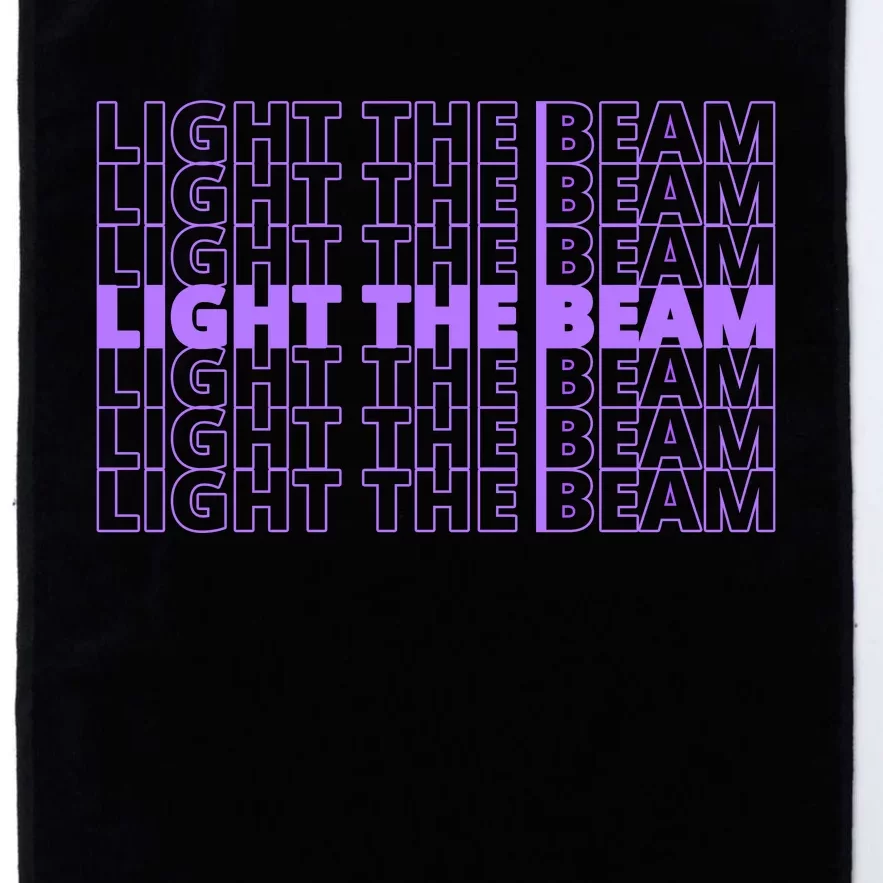 Light The Beam Platinum Collection Golf Towel