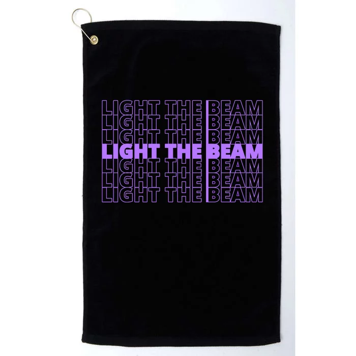 Light The Beam Platinum Collection Golf Towel