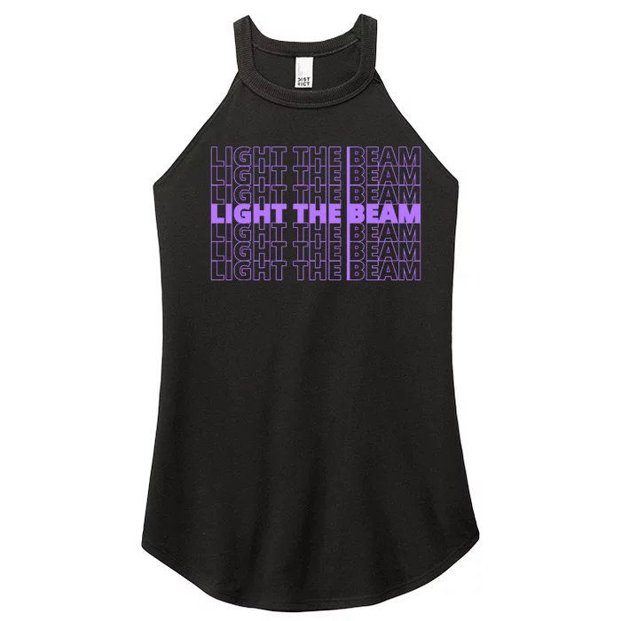 Light The Beam Women’s Perfect Tri Rocker Tank