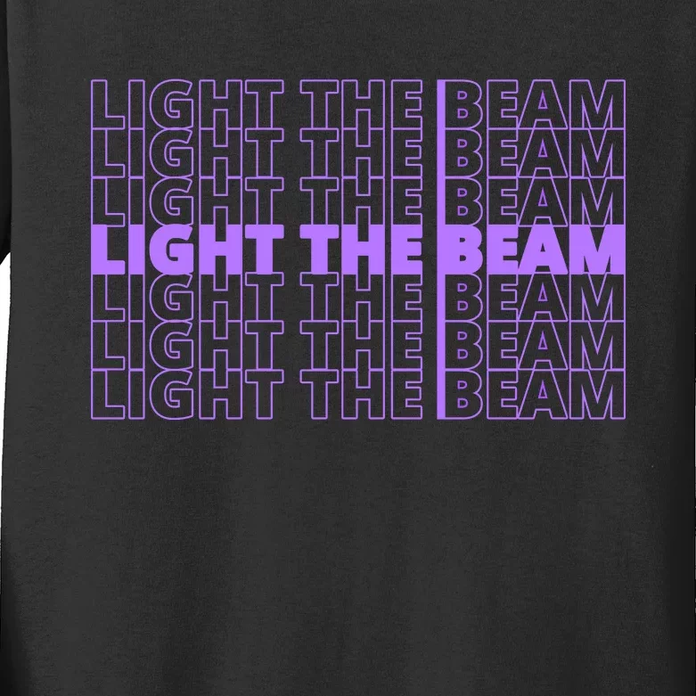 Light The Beam Kids Long Sleeve Shirt