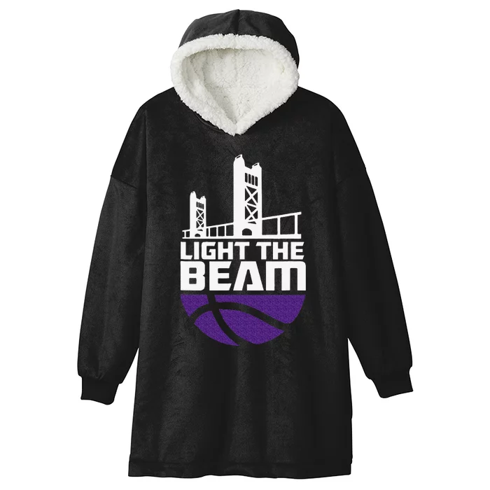 Light the Beam Sacramento Hooded Wearable Blanket