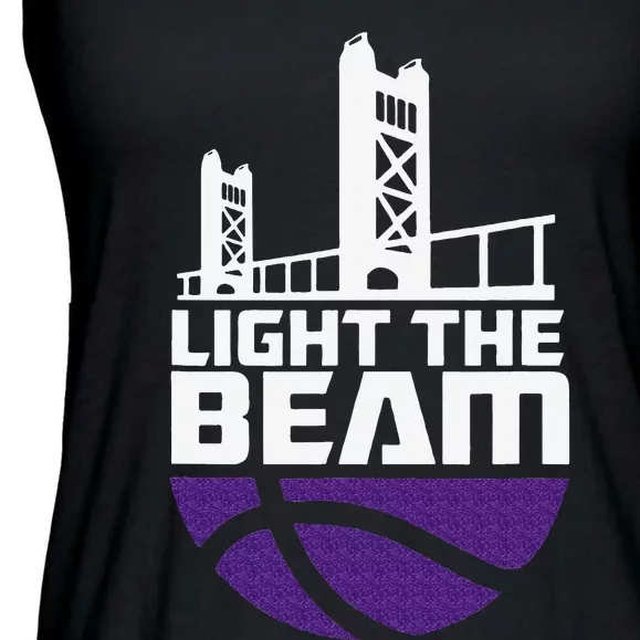 Light the Beam Sacramento Ladies Essential Flowy Tank