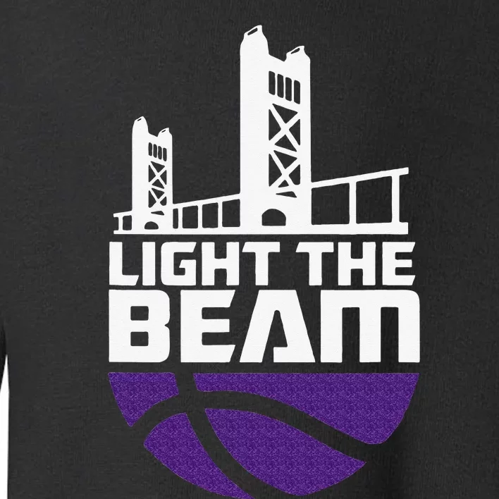 Light the Beam Sacramento Toddler Sweatshirt