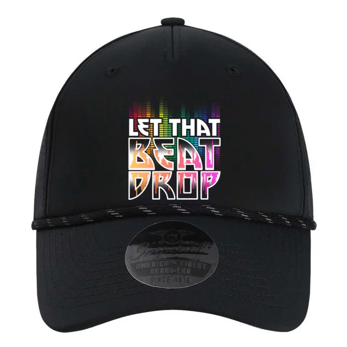 Let That Beat Drop Rainbow Equalizer Dance Music Lover Performance The Dyno Cap