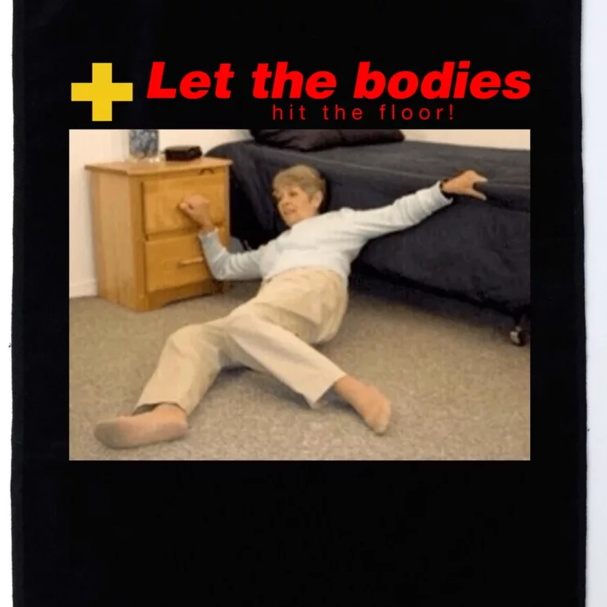 Let The Bodies Hit The Floor Platinum Collection Golf Towel