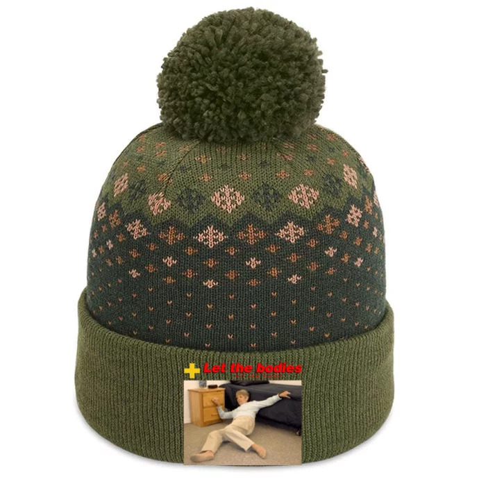 Let The Bodies Hit The Floor The Baniff Cuffed Pom Beanie