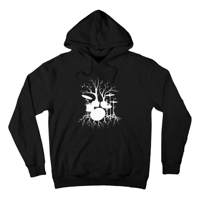 Live The Beat Drum  Drummer Gift For Musician Hoodie