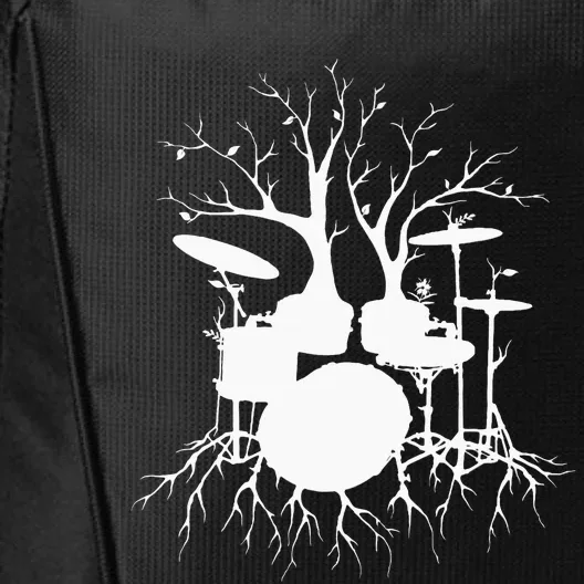 Live The Beat Drum  Drummer Gift For Musician City Backpack