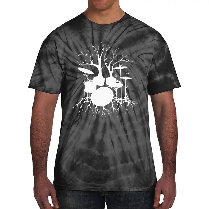 Live The Beat Drum  Drummer Gift For Musician Tie-Dye T-Shirt