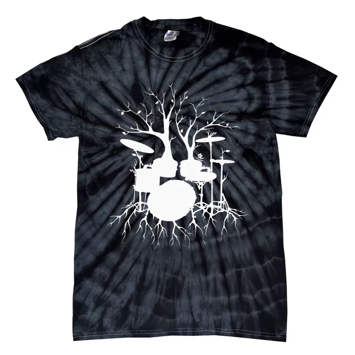 Live The Beat Drum  Drummer Gift For Musician Tie-Dye T-Shirt