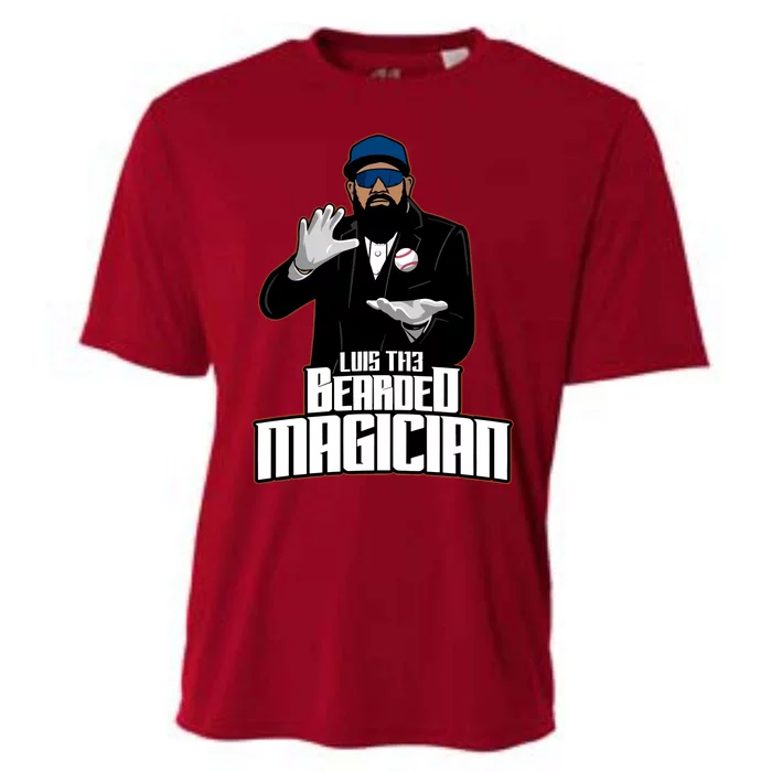 Luis The Bearded Magician Cooling Performance Crew T-Shirt