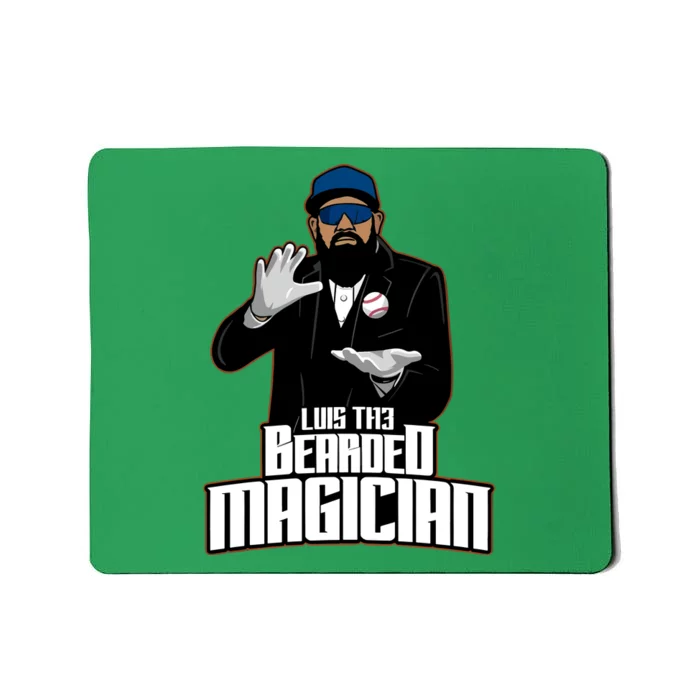 Luis The Bearded Magician Mousepad