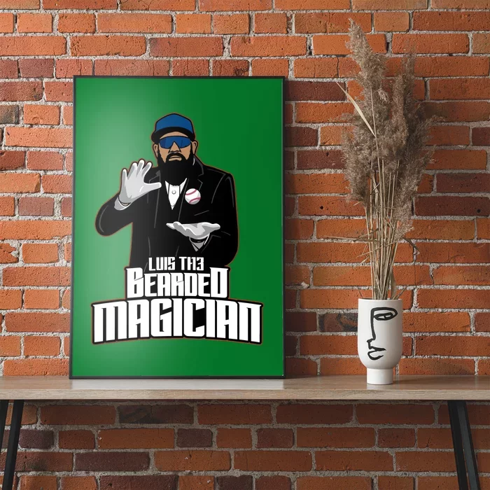 Luis The Bearded Magician Poster