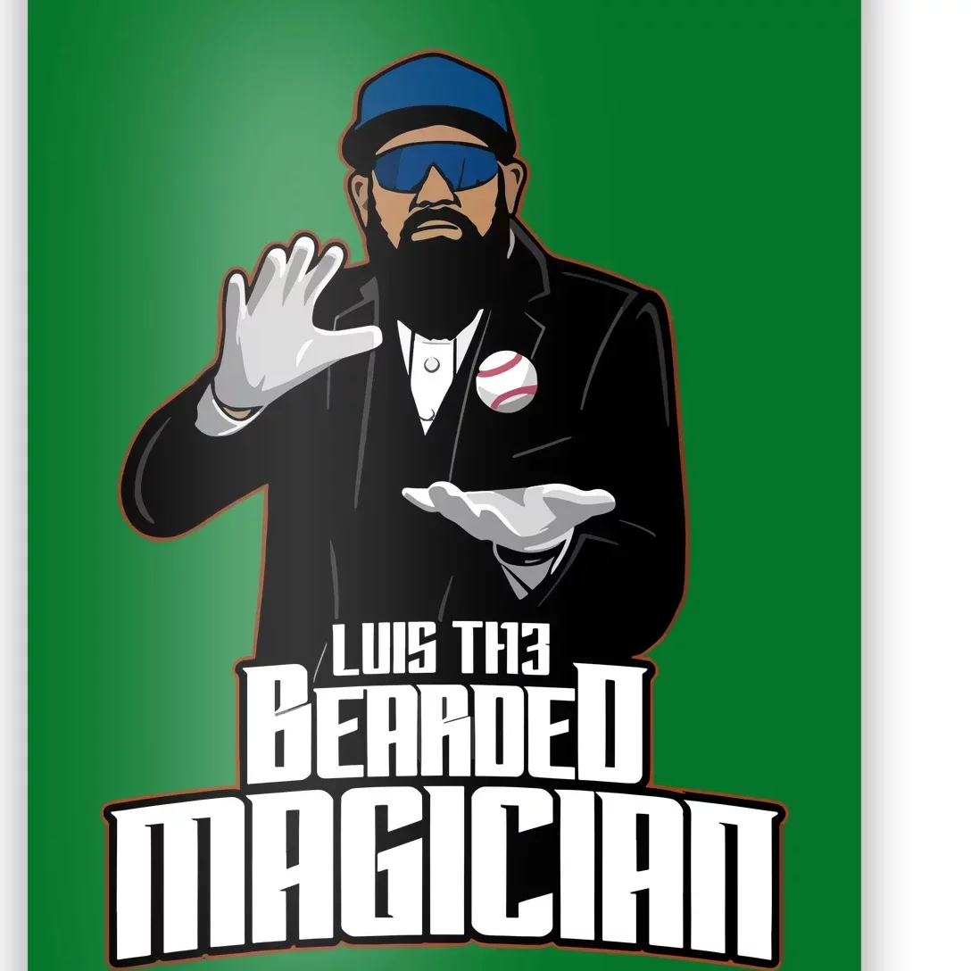 Luis The Bearded Magician Poster